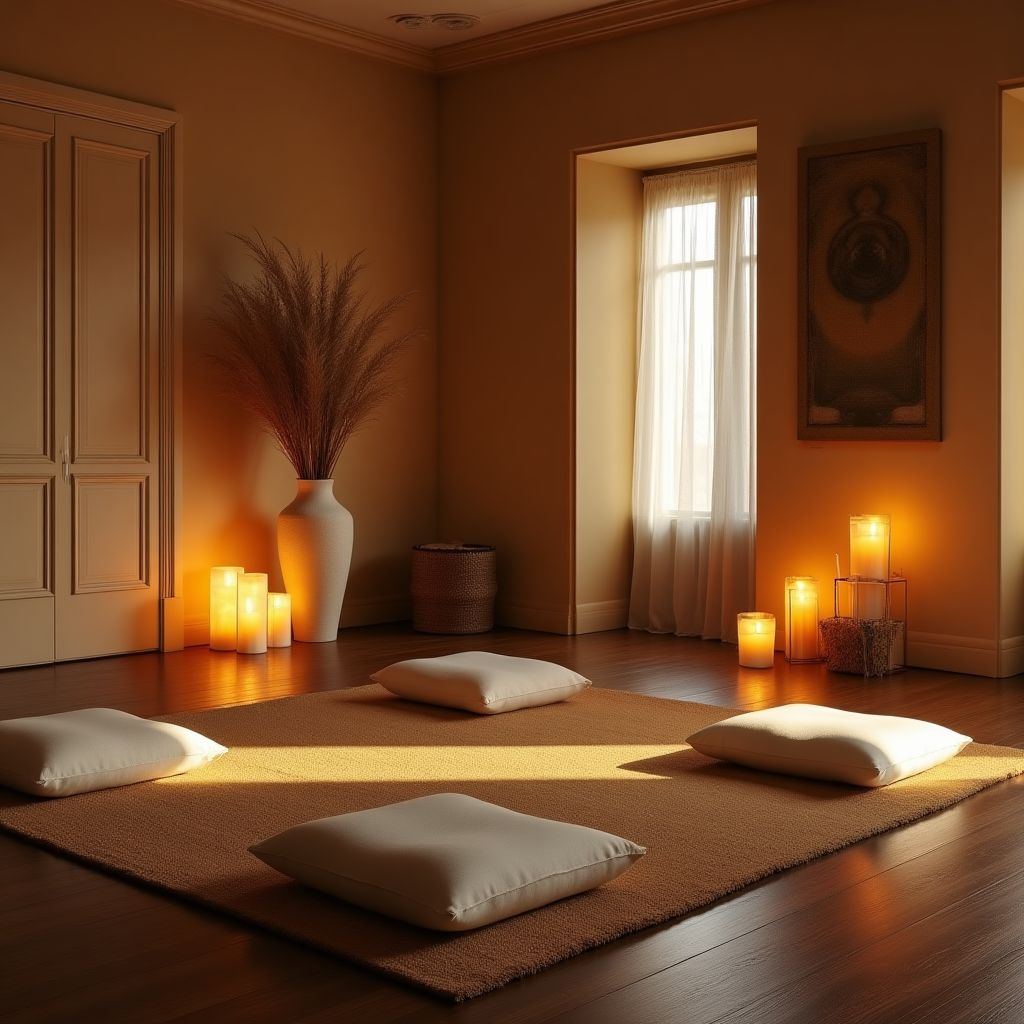 Meditasyon hazırlık odası